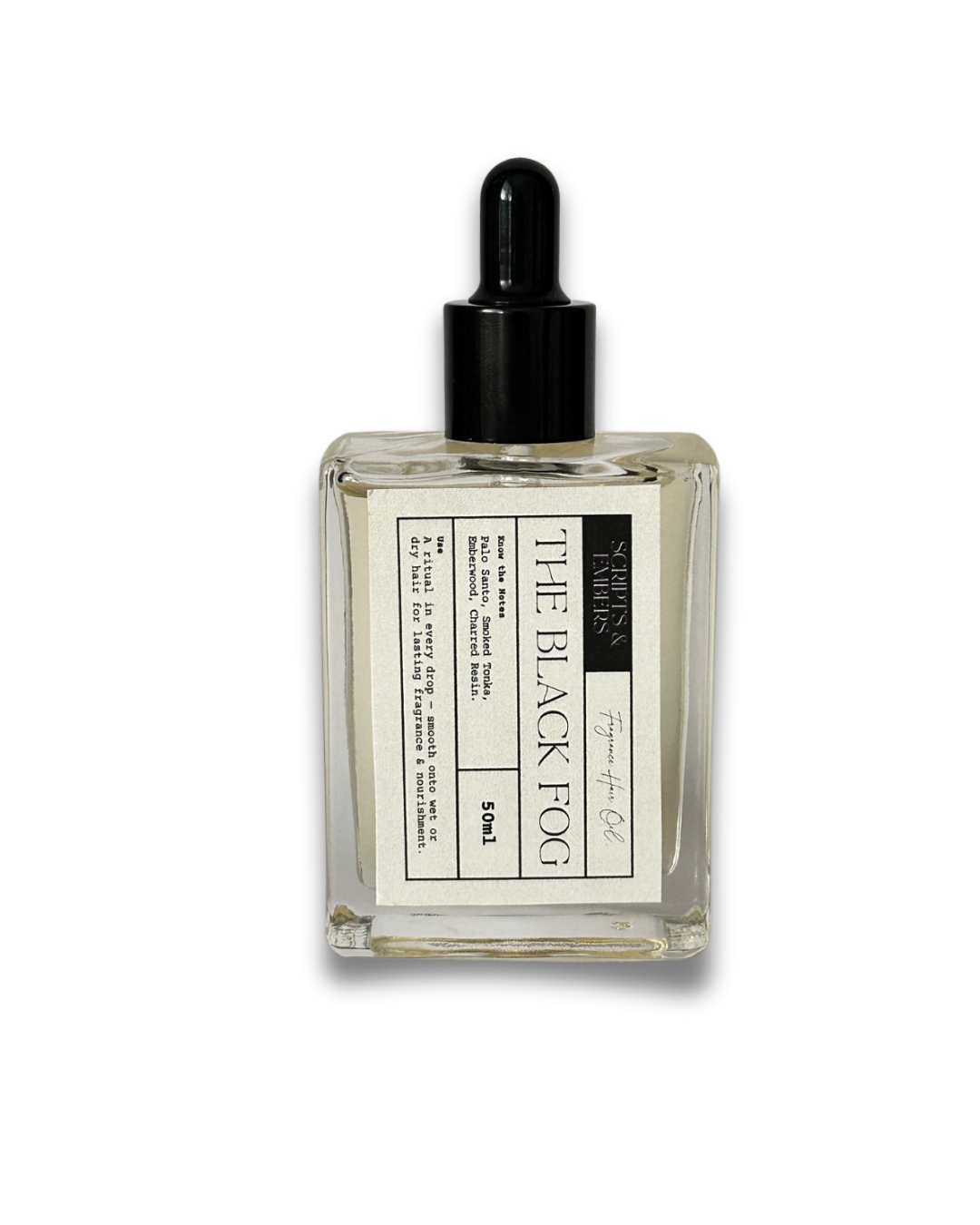 The Black Fog - Fragrance Hair Oil